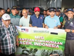 Gubernur Aceh Sambut Bantuan Malaysia untuk Korban Banjir Bandang