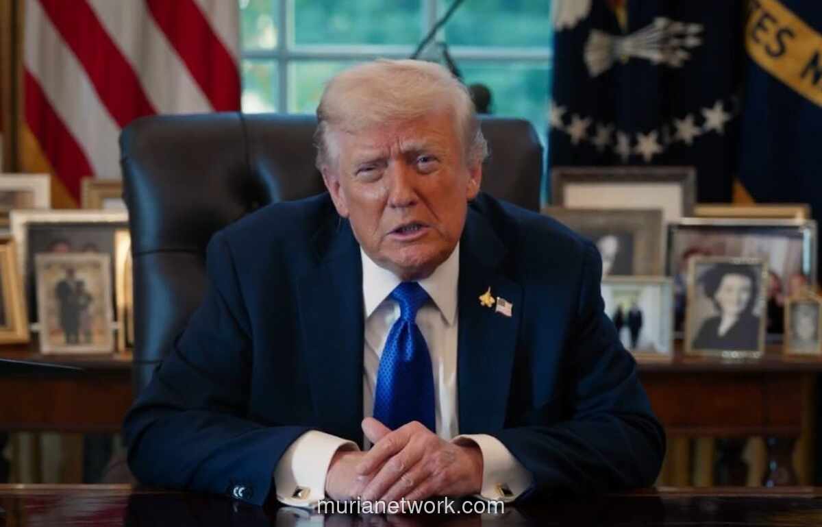 Trump Klaim Pasukan Internasional untuk Gaza Makin Banyak Dukungan