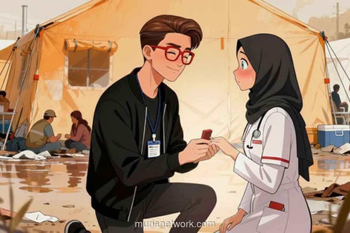 Lamaran di Tengah Banjir: Kisah Cinta Wartawan dan Perawat yang Dimulai dari UGD