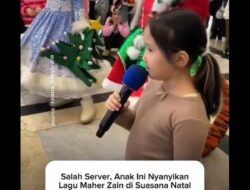 Sholawat Menggema di Tengah Perayaan Natal, Raiana Bakytovna Bikin Terpukau