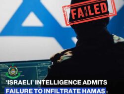 Intelijen Israel Gagal Total Tanamkan Agen di Jajaran Hamas