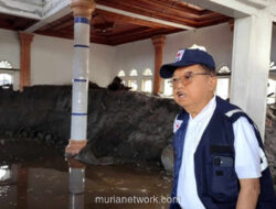 JK Tinjau Langsung Kerusakan Masjid dan Posko Pengungsi di Bener Meriah