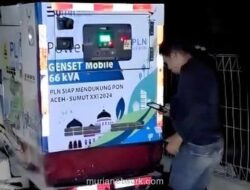 Genset PLN Tiba, RSUD dan Posko Pengungsian di Aceh Tamiang Kembali Terangi