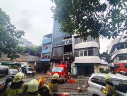 Ledakan Baterai Drone Picu Kebakaran Maut di Kemayoran, 17 Tewas