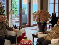 Prabowo Sambangi Luhut di Hari Natal, Bahas Tarif Impor hingga Kemandirian Benih