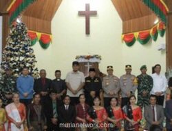 Sinergi Aparat dan Pemda Wujudkan Natal Khidmat di Seluruh Riau