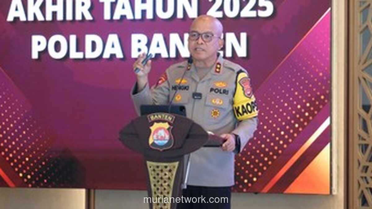 Banten Catat Penurunan Kejahatan Konvensional Meski Kasus Transnasional Melonjak