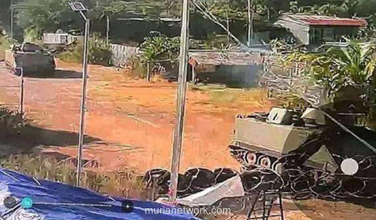 Tank Thailand Bergerak Maju, Perbatasan Kamboja Bergolak