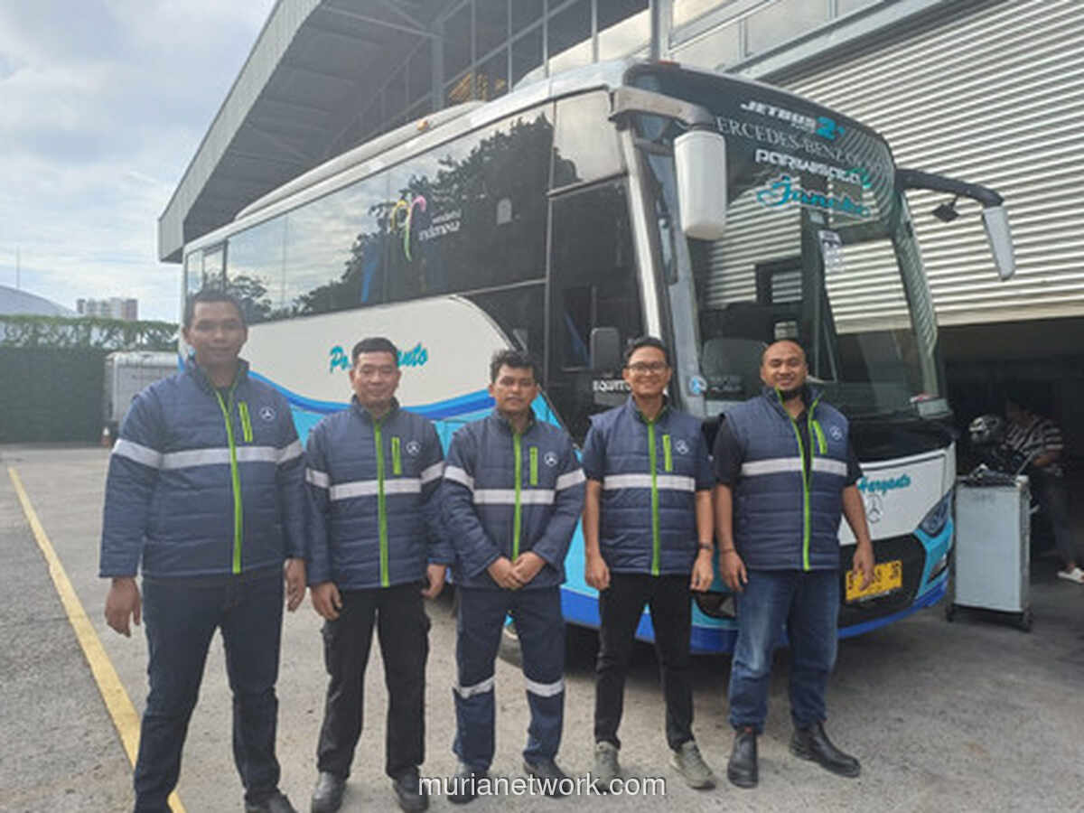 Mercedes-Benz Siapkan Tim Siaga untuk Awasi 31 Ribu Bus Saat Arus Mudik 2025