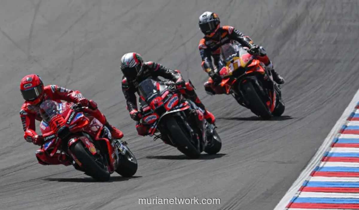 MotoGP 2025: Aprilia Hantam Rekor Kecepatan 362 km/jam di Mugello