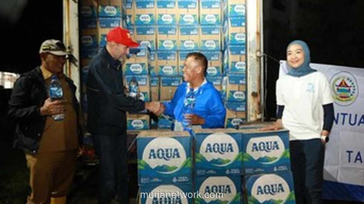 CEO Danone Blusukan ke Tapteng, Tinjau Langsung Dampak Banjir dan Longsor