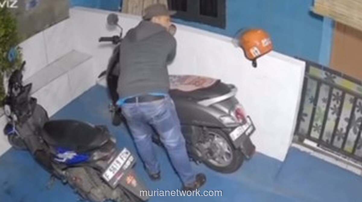 Aksi Curi Motor di Depok Terekam CCTV, Habis dalam Satu Menit