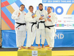 Indah Permasari Ukir Sejarah, Judo Lampung Sabet Perak di SEA Games