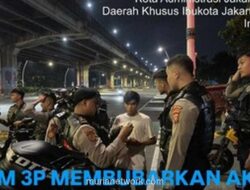 Dua Pembalap Liar Diamankan Usai Patroli Dini Hari Bubarkan Kerumunan di Jalan Ahmad Yani