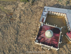 Lumpur dan Kayu Tumbang, Akses ke Desa Tanjung Karang Masih Terkubur