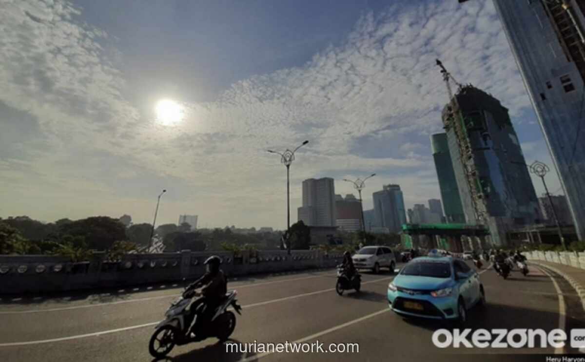 Jakarta Diselimuti Awan, Kepulauan Seribu Berpotensi Hujan Ringan