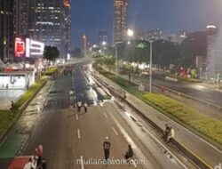 Malam Tahun Baru, Sudirman-Thamrin Berubah Jadi Hamparan Aspal untuk Pejalan Kaki