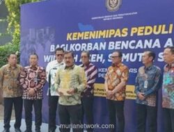 Kemenimipas Kirim Puluhan Ton Bantuan untuk Korban Bencana di Tiga Provinsi