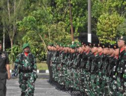 Semangat Juang ke-80 TNI AD Bergema di Bumi Mimika