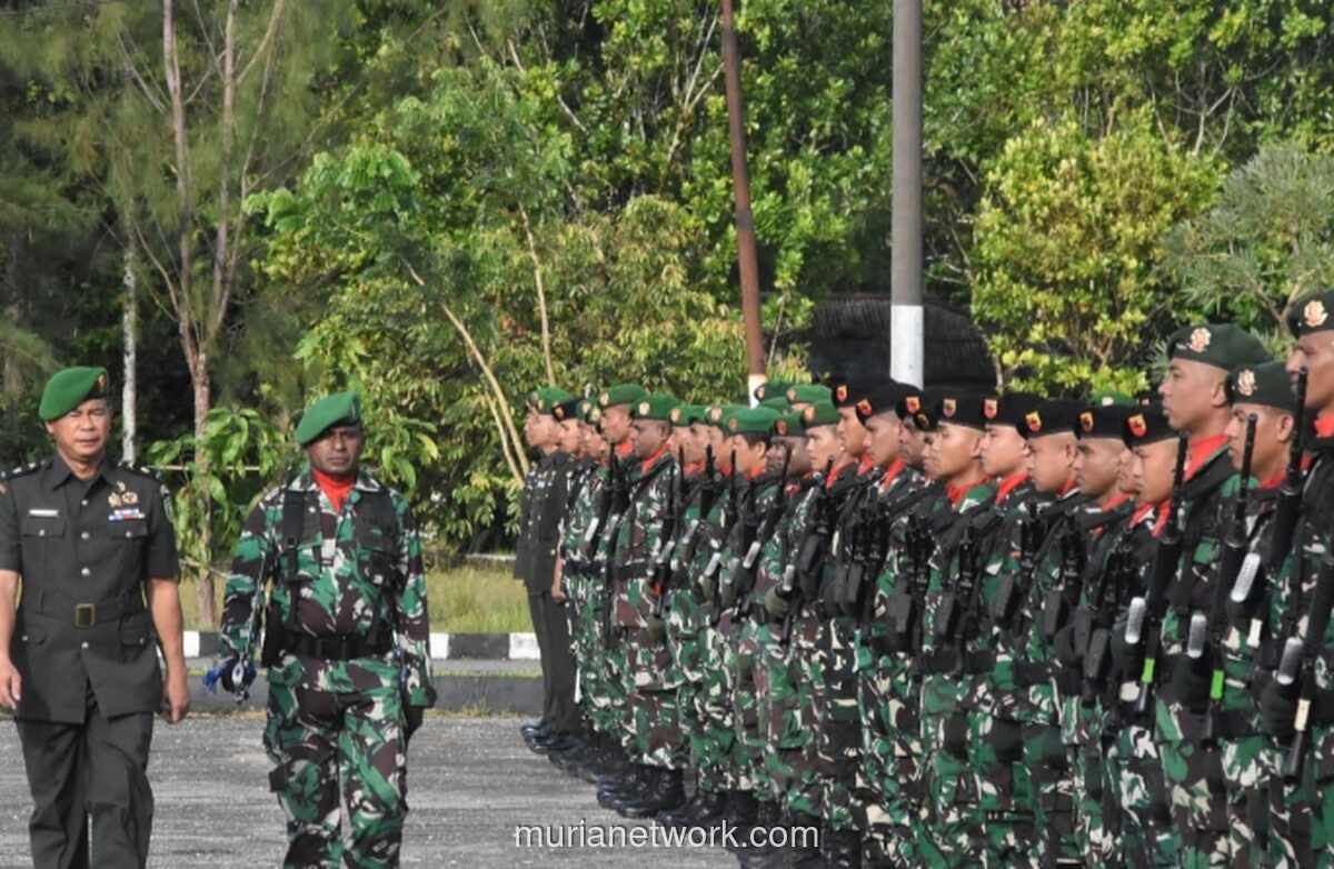 Semangat Juang ke-80 TNI AD Bergema di Bumi Mimika
