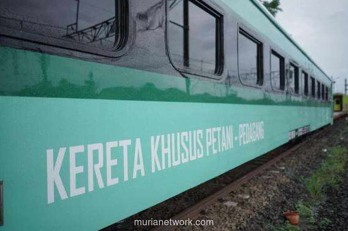 Kereta Petani dan Pedagang Resmi Beroperasi, Tarifnya Cuma Tiga Ribu Rupiah