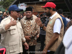Prabowo Usul Pakai Sling Rope untuk Percepat Bantuan di Aceh