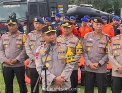 Mapolda Riau Siagakan Pasukan Antisipasi Dampak Pembukaan Pintu Air Waduk Koto Panjang