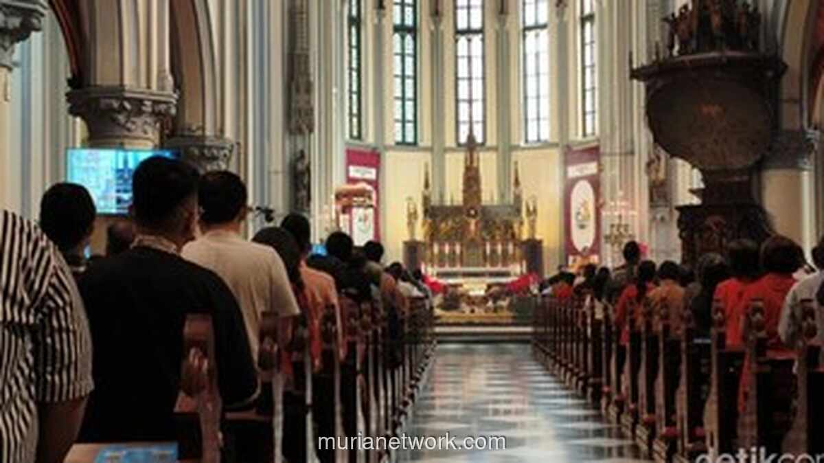 Gereja Katedral Ucapkan Terima Kasih ke TNI-Polri Usai Ibadah Natal 2025