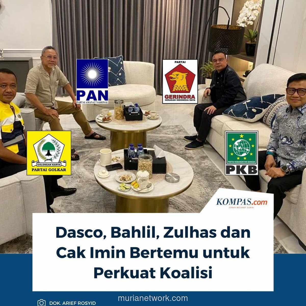 Pertemuan di Rumah Bahlil: Penguatan Koalisi atau Awal Retakan?