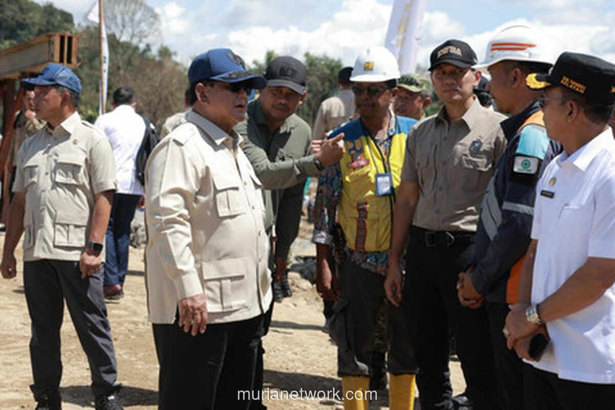 Prabowo Tinjau Posko Kesehatan di Batang Toru, 2.300 Pasien Sudah Ditangani