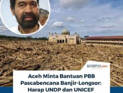 Aceh Ambil Jalan Sendiri, Minta Bantuan Langsung ke UNDP dan UNICEF