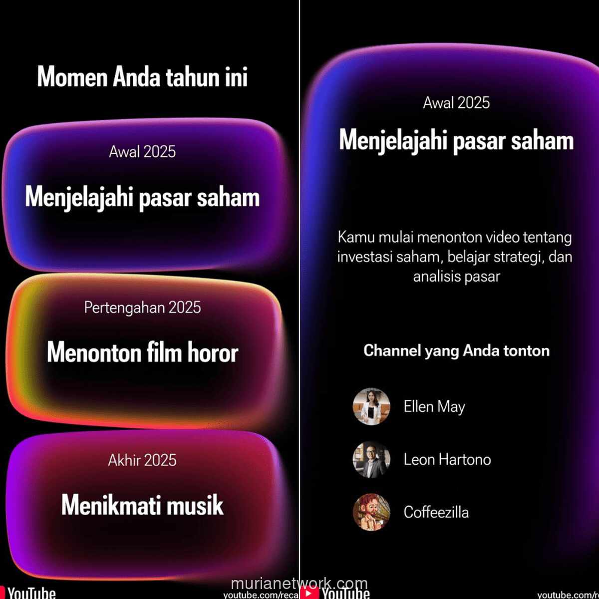 YouTube Recap 2025 Sudah Hadir, Intip Jejak Digital Anda Sepanjang Tahun