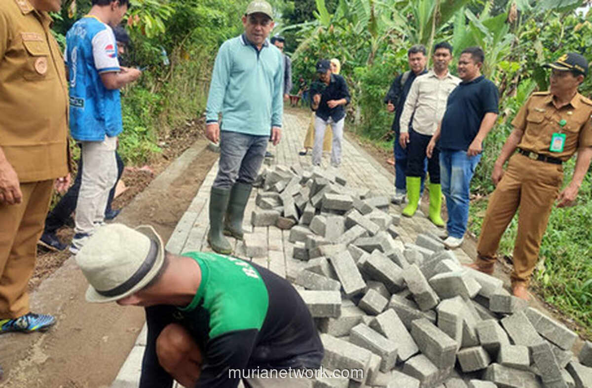 Bupati Yusra Libatkan Warga, Jalan Usaha Tani Bolmong Beri Dampak Ganda
