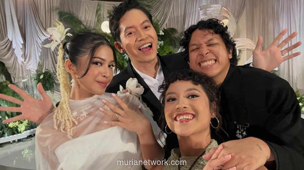 Addie MS Lepas Si Bungsu, Tristan Juliano Resmi Menikah dengan Narrel Amara