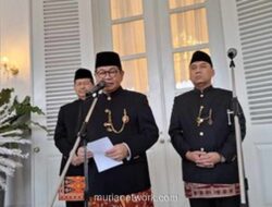 Pramono Anung Lantik Uus Kuswanto, Sekda Baru Jakarta yang Diseleksi Tanpa Heboh