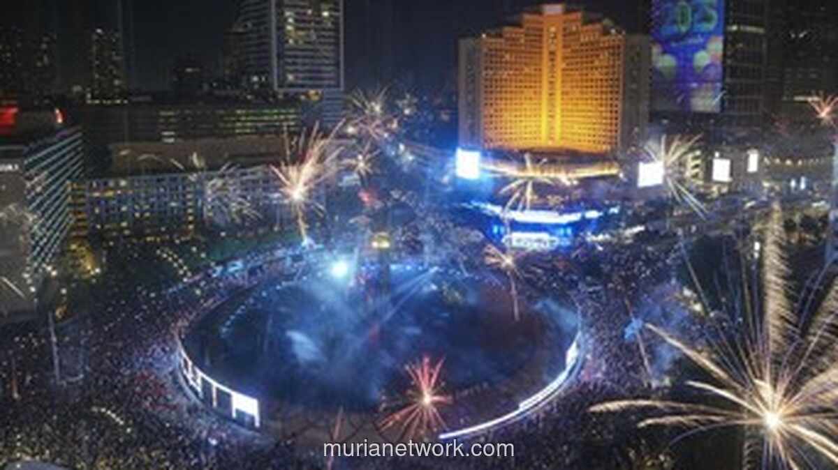 Bundaran HI Jadi Pusat Perayaan Malam Tahun Baru 2026, Kembang Api Ditiadakan