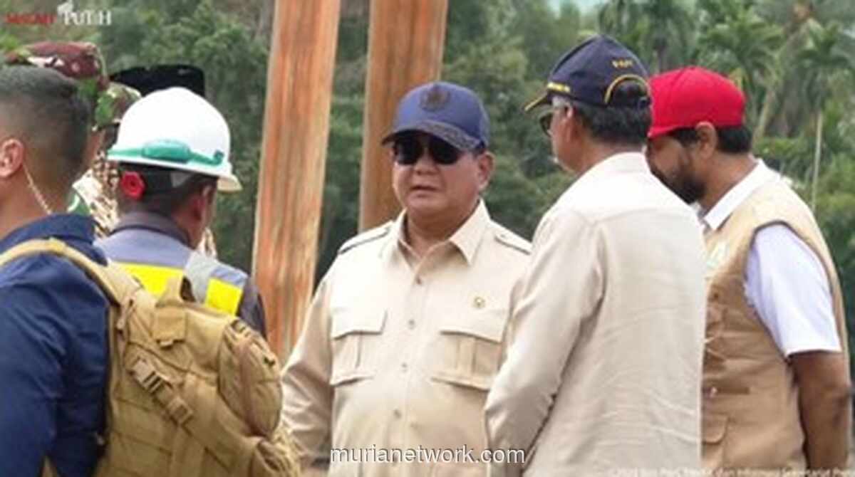 Prabowo Menginap di Aceh, Pantau Langsung Penanganan Bencana
