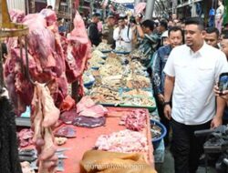 Bobby Nasution Pastikan Stok Aman, Harga Bahan Pokok Masih Jadi Tantangan Jelang Libur