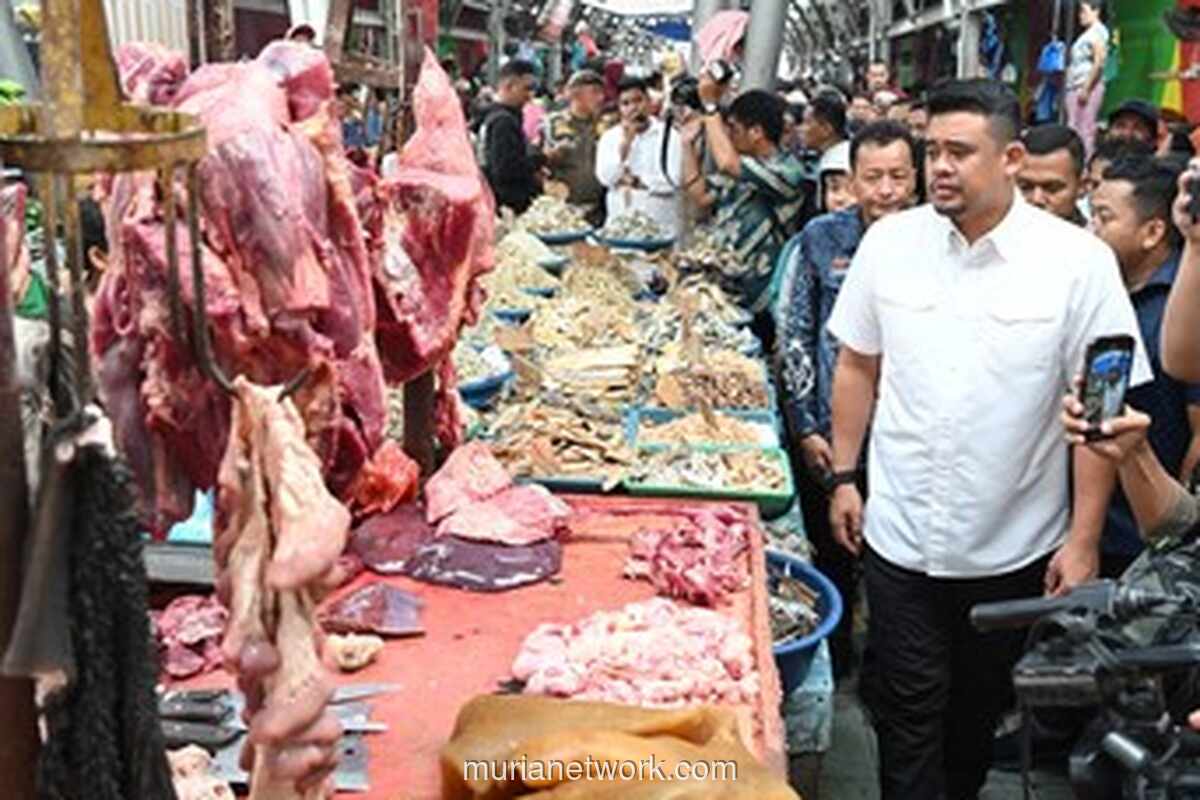 Bobby Nasution Pastikan Stok Aman, Harga Bahan Pokok Masih Jadi Tantangan Jelang Libur