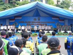 Wakapolri Pimpin Apel Ojol di Lampung, Awali dengan Doa untuk Korban Bencana Sumatera