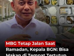 Makan Bergizi Tetap Jalan Saat Ramadan, Siswa Boleh Bawa Pulang untuk Buka