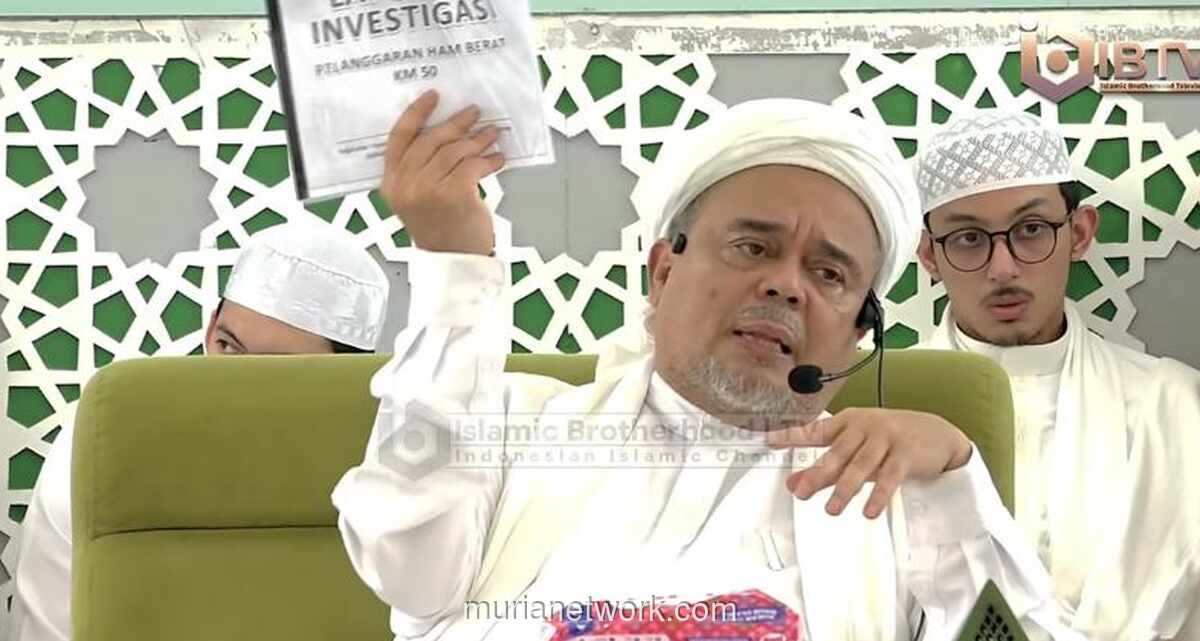 Kasus KM 50 Dibawa ke Pengadilan Dunia, Rizieq Sebut 26 Pejabat Negara Dilaporkan ke ICC