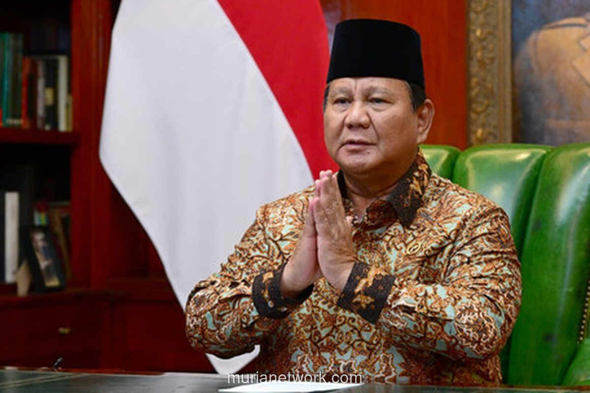 Prabowo Soroti Korban Bencana dalam Ucapan Natalnya