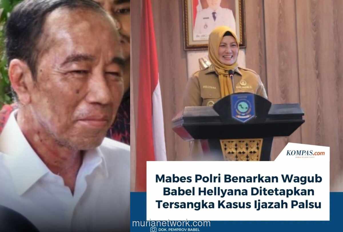 Ironi Ijazah Palsu: Wagub Hellyana Tersangka, Sementara Ijazah Jokowi Tetap Abadi