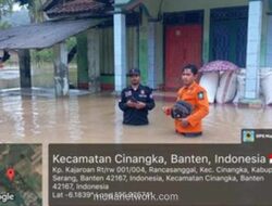 Banjir Rendam Enam Desa di Serang, Ratusan Keluarga Terjebak Genangan