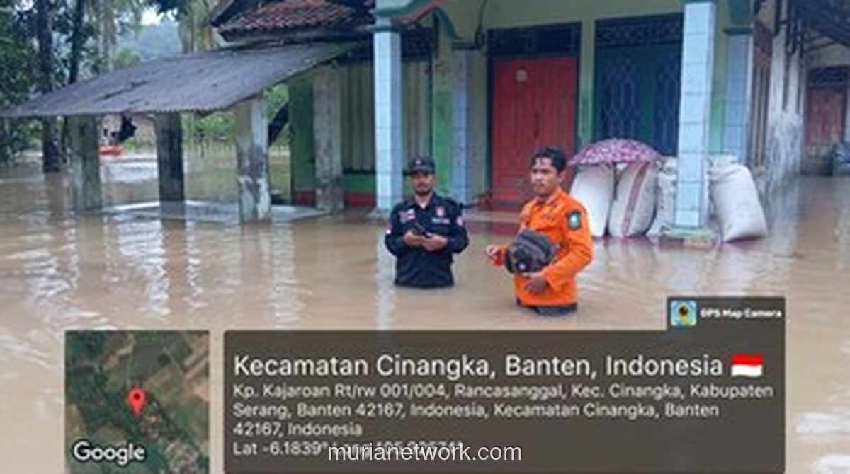Banjir Rendam Enam Desa di Serang, Ratusan Keluarga Terjebak Genangan