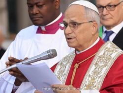 Paus Leo XIV Sorot Gaza dalam Pesan Natal Perdananya: Bagaimana Kita Bisa Lupakan Tenda-Tenda Itu?