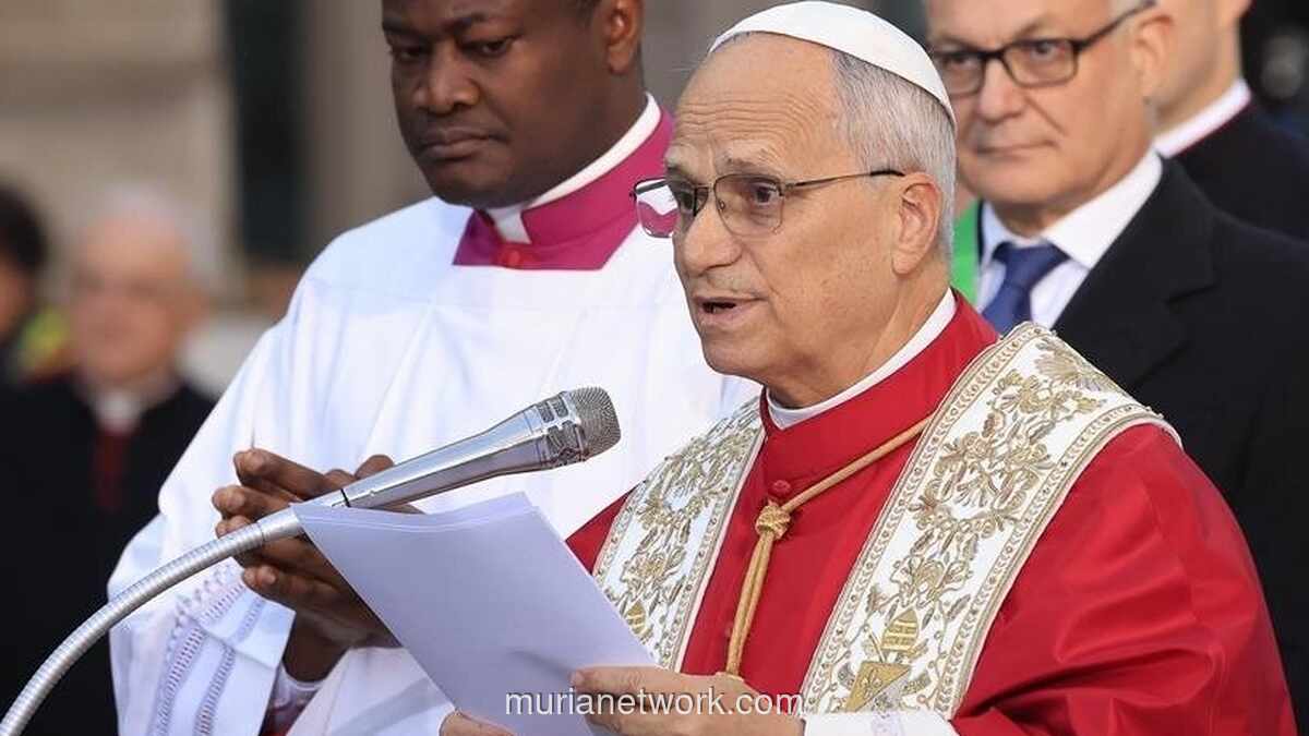 Paus Leo XIV Sorot Gaza dalam Pesan Natal Perdananya: Bagaimana Kita Bisa Lupakan Tenda-Tenda Itu?