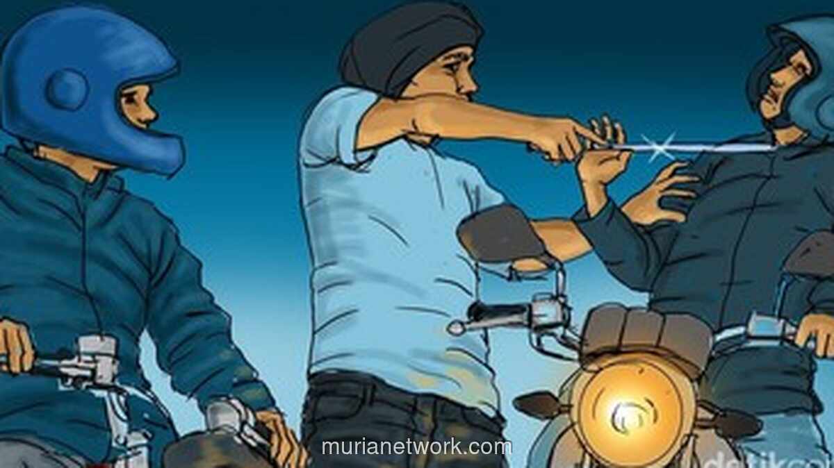 Tukang Ojek Ditikam, Motor Dibawa Kabur, Pelaku Dibekuk Kurang Sehari