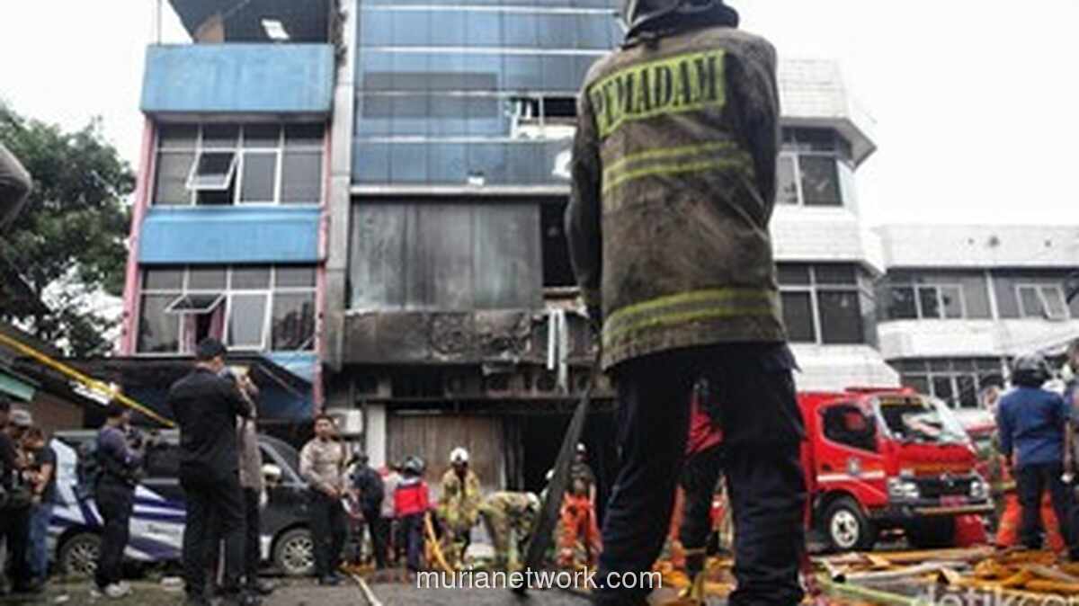 Kebakaran Maut di Cempaka Putih Diduga Bermula dari Baterai Drone